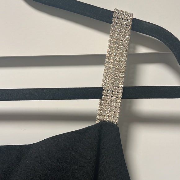 Vintage Morton Myles LBD with Swarovski crystal straps - Picture 5 of 5